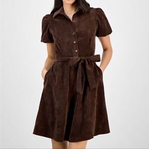 Robbie Bee Corduroy Dress